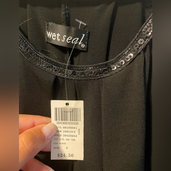 Women’s Wet Seal Black Dress Size Small- with tags!! - Picture 2 of 3